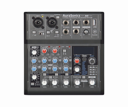 AuraSonics K4 компактный микшерный пульт в Николаевске-на-Амуре
