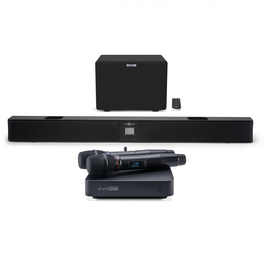 караоке-комплект EVOBOX Plus + EvoSound Bar (саундбар с караоке) в Николаевске-на-Амуре
