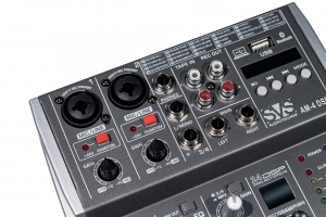 SVS Audiotechnik mixers AM-4 DSP Аналоговый микшерный пульт, 4-канала в Николаевске-на-Амуре